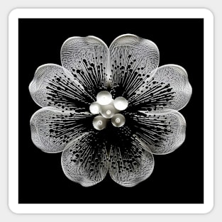 Silken Petals Sticker